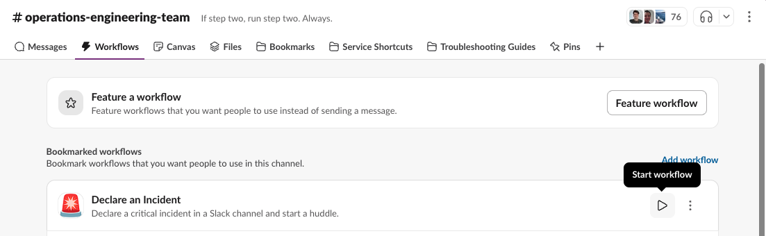 Manually Trigger Workflow